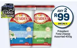 Pick n Pay President Feta Cheese Assorted 400g offer