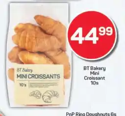 Pick n Pay BT Bakery Mini Croissant 10s offer