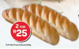 Pick n Pay PnP Mini French Bread 200g offer