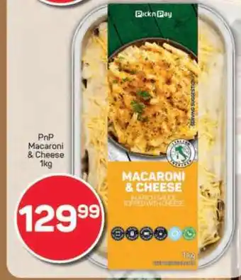 Pick n Pay PnP Macaroni & Cheese 1kg offer