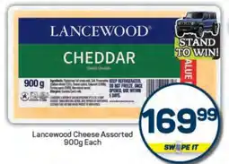 Pick n Pay Lancewood Cheese Assorted 900g Each offer