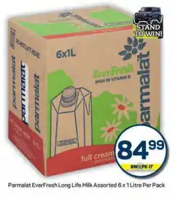 Pick n Pay Parmalat EverFresh Long Life Milk Assorted 6 x 1 Litre Per Pack offer