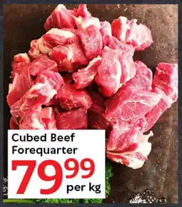 Oxford Freshmarket Cubed Beef Forequarter offer