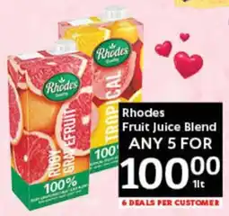 Oxford Freshmarket Rhodes Fruit Juice Blend offer