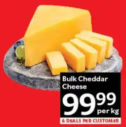 Oxford Freshmarket Bulk Cheddar Cheese offer