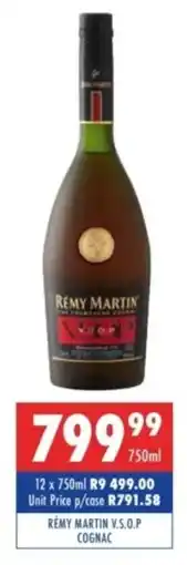 Ultra Liquors Rémy martin v.s.o.p cognac offer