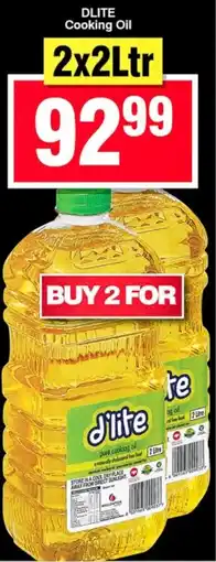 Choppies DLITE Cooking Oil offer