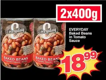 Choppies Everyday Baked Beans in Tomato Sauce offer