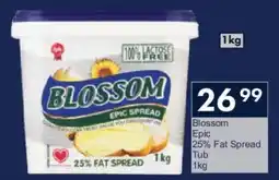 President Hyper Blossom Epic 25% Fat Spread Tub offer