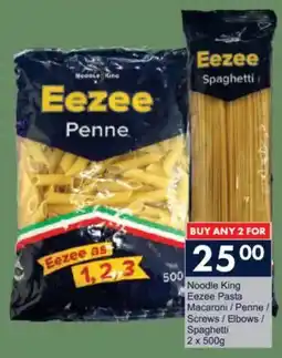President Hyper Noodle King Eezee Pasta Macaroni/ Penne/ Screws/ Elbows/ Spaghetti offer