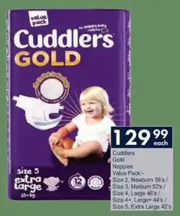 President Hyper Cuddlers Gold Nappies Value Pack offer