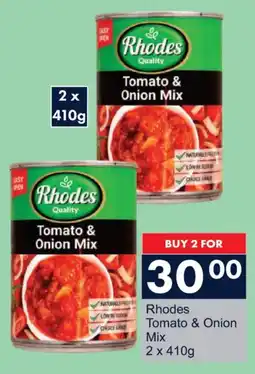 President Hyper Rhodes Tomato & Onion Mix offer
