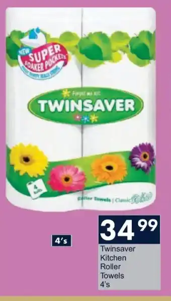 President Hyper Twinsaver Kitchen Roller Towels offer