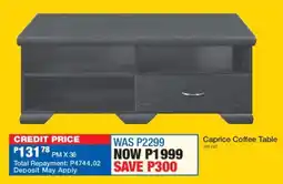 OK Furniture Caprice Coffee Table offer