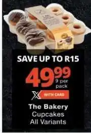 Checkers The Bakery Cupcakes offer