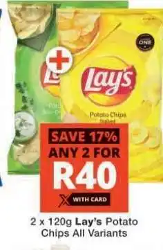 Checkers Lay’s Potato Chips offer
