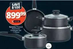 Checkers Quisimo Pressed Aluminium Cookware Set - 7-Piece offer
