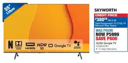 OK Furniture Skyworth 55" QLED Google TV offer