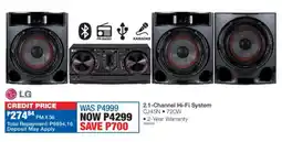 OK Furniture LG 2.1-Channel Hi-Fi System offer