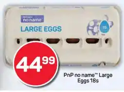 Pick n Pay Hypermarket PnP no name Large Eggs offer