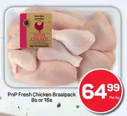 Pick n Pay Hypermarket PnP Fresh Chicken Braaipack offer
