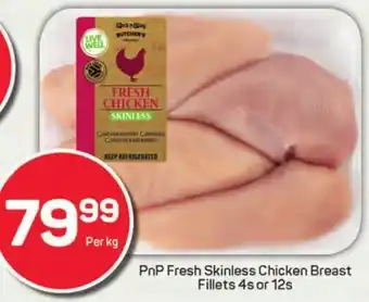 Pick n Pay Hypermarket PnP Fresh Skinless Chicken Breast Fillets offer