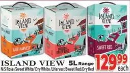 Supa Store Island View N/S Rose/ Sweet White/ Dry White/ Late Harvest/ Sweet Red/ Dry Red offer