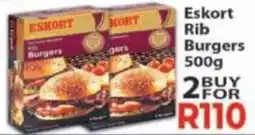 Supa Store Eskort Rib Burgers offer