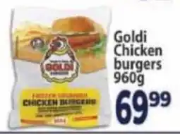 Supa Store Goldi Chicken burgers offer
