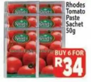 Supa Store Rhodes Tomato Paste Sachet offer