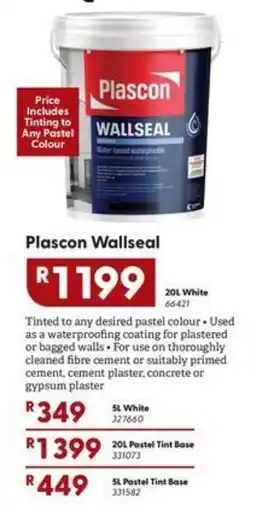 Brights Hardware Plascon Wallseal offer