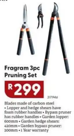 Brights Hardware Fragram Pruning Set offer