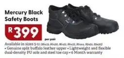 Brights Hardware Mercury Black Safety Boots offer