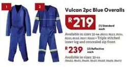 Brights Hardware Vulcan Blue Overalls offer
