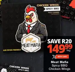 Checkers Meat Mafia Spicy BBQ Chicken Wings offer