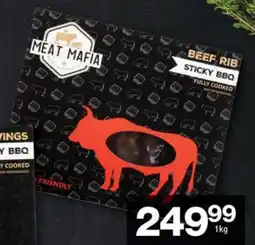 Checkers Meat Mafia Sticky BBQ Beef Ribs offer