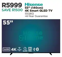 House & Home Hisense 55" 4K Smart QLED TV offer