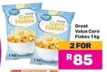Game Great Value Corn Flakes 1 kg offer