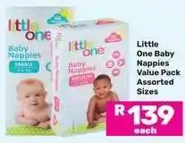 Game Little One Baby Nappies Value Pack offer