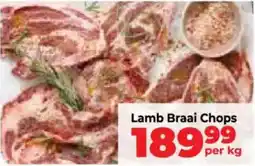Food Lover's Market Lamb Braai Chops offer
