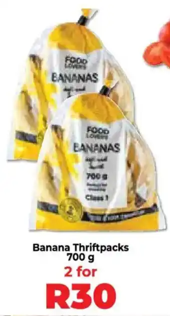 Food Lover's Market Banana Thriftpacks offer