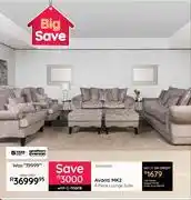 Bradlows Grafton Everest Avanti MK2 6 Piece Lounge Suite 10304201001 offer