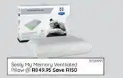 Bradlows Sealy My Memory Ventilated Pillow 10120993 offer