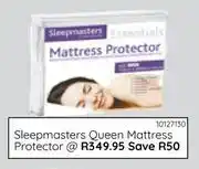 Bradlows Sleepmasters Queen Mattress Protector 10127130 offer
