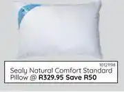 Bradlows Sealy Natural Comfort Standard Pillow 10121198 offer
