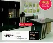 Bradlows Astoria 4 Piece Kitchen Unit 10302702 offer