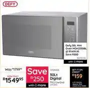 Bradlows Defy 30Ltr Digital Microwave DMO390 10124426 offer