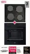 Bradlows Defy Oven & Hob Combo DCB838/E 10127074 offer