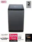 Bradlows Defy 14Kg Grey Top Loader DTL160 10259071 offer