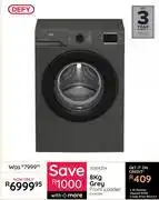 Bradlows Defy 8Kg Grey Front Loader DAW396 10304254 offer